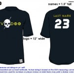 Jersey/Logo development for Seattle Voodoo - Club Ultimate team